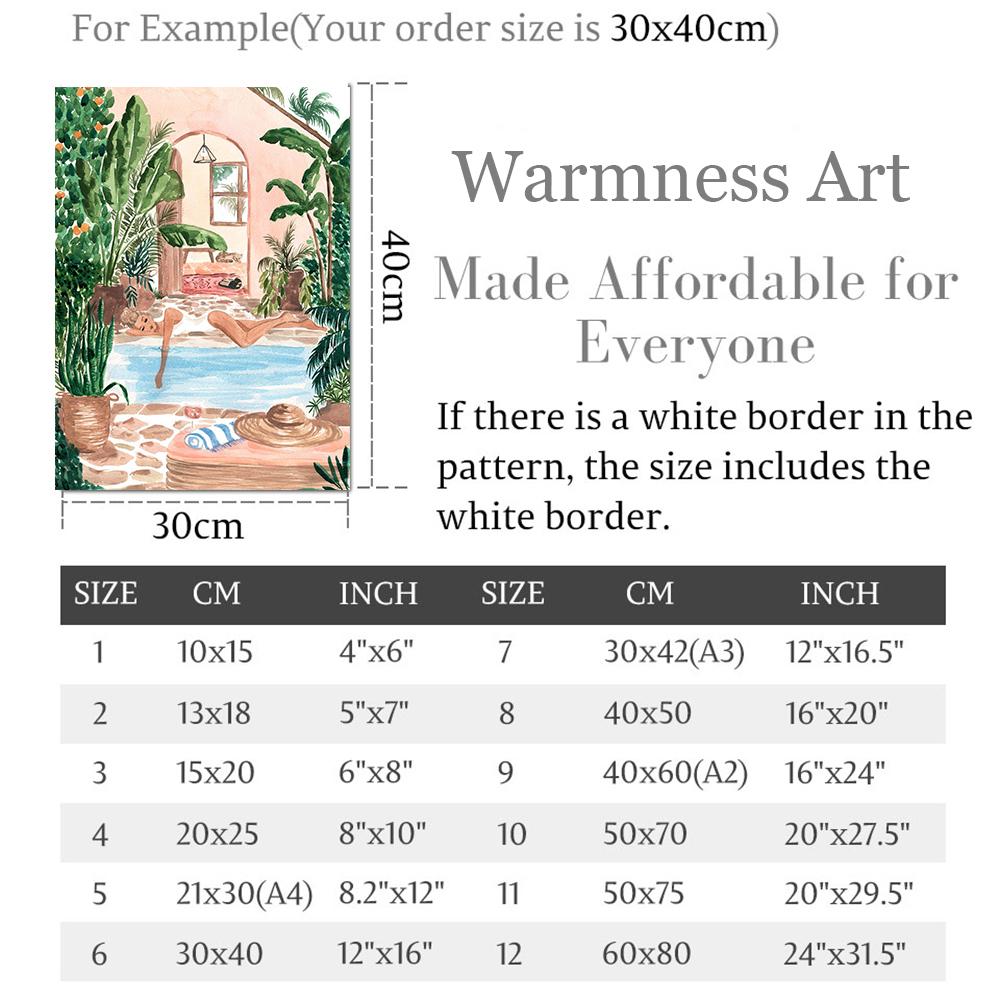 Morocco Art Print Fashion Boho Chic Illustration Posters Summer Tropical Wall Pictures Nude Feminine Canvas Painting Home Decor