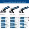 Bosch High Power Industrial Angle Grinder CN Plug (adapter Included)