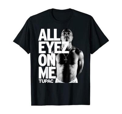 Tupac All Eyez On Me Unisex Black T-Shirt