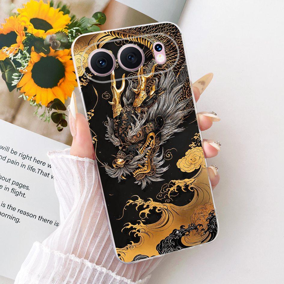 6.55" For Honor 500 5G Case Fashion Flower Bowknot Soft Slim Silicone Phone Cover For Honor 500 Pro Funda MEY-AN00 Honor500 Capa