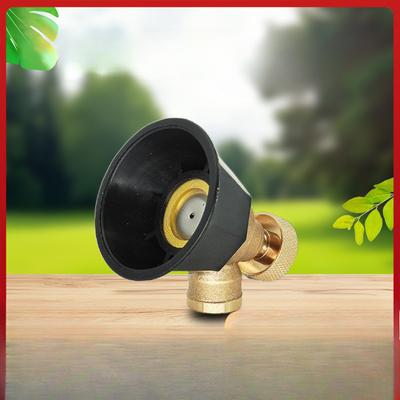 1Pc Black Cyclone Sprayer Nozzle Electric Pesticide Agricultural High Pressure Adjustable Delicate Atomization Universal Sprayer Nozzle