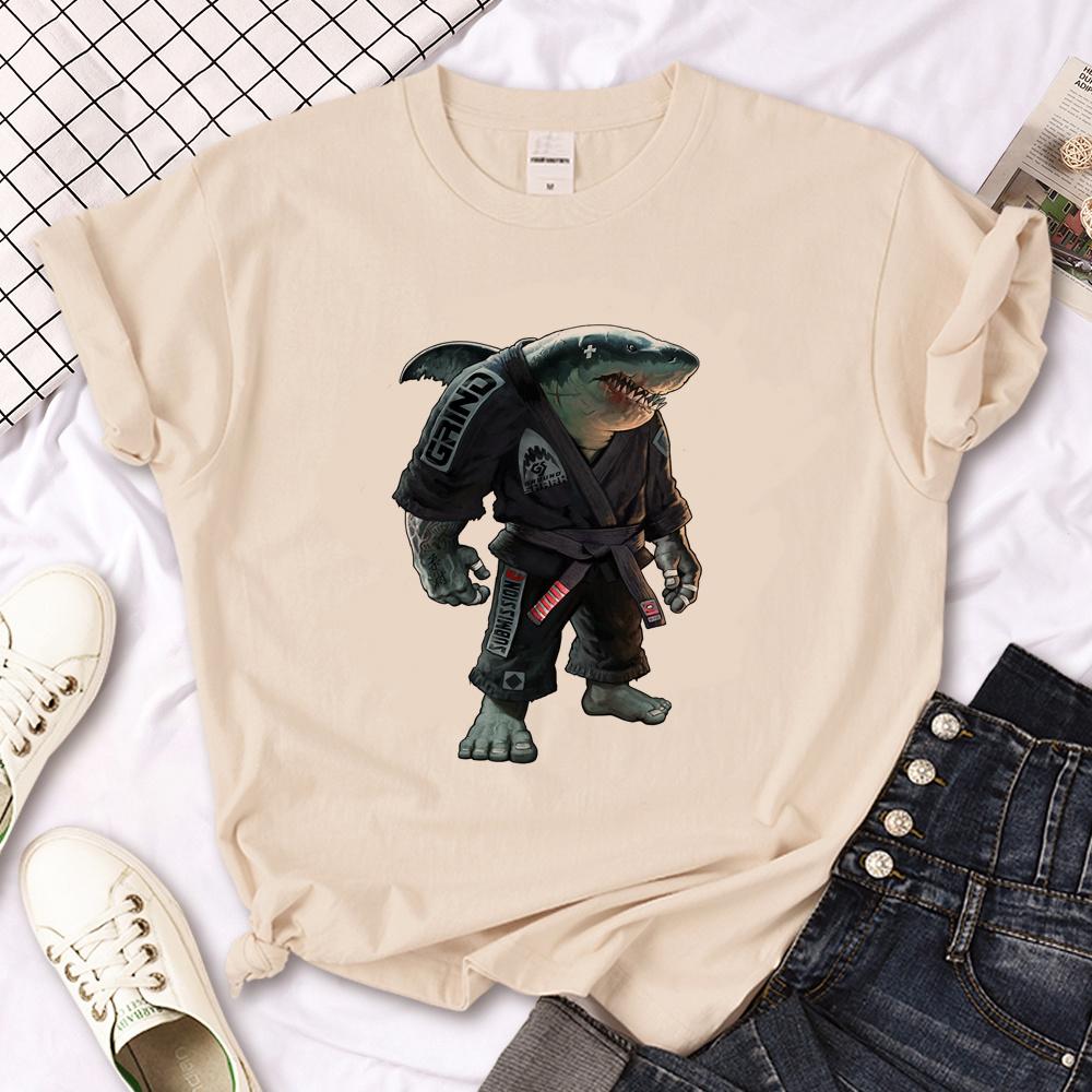 

Футболка Bjj Jiu Jitsu для мужчин, японская футболка для мальчиков, манга, комиксы, одежда в стиле харадзюку 4XL