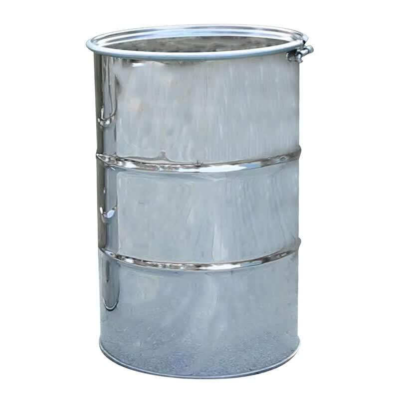 200L 304 Stainless Steel Open-Top Drum