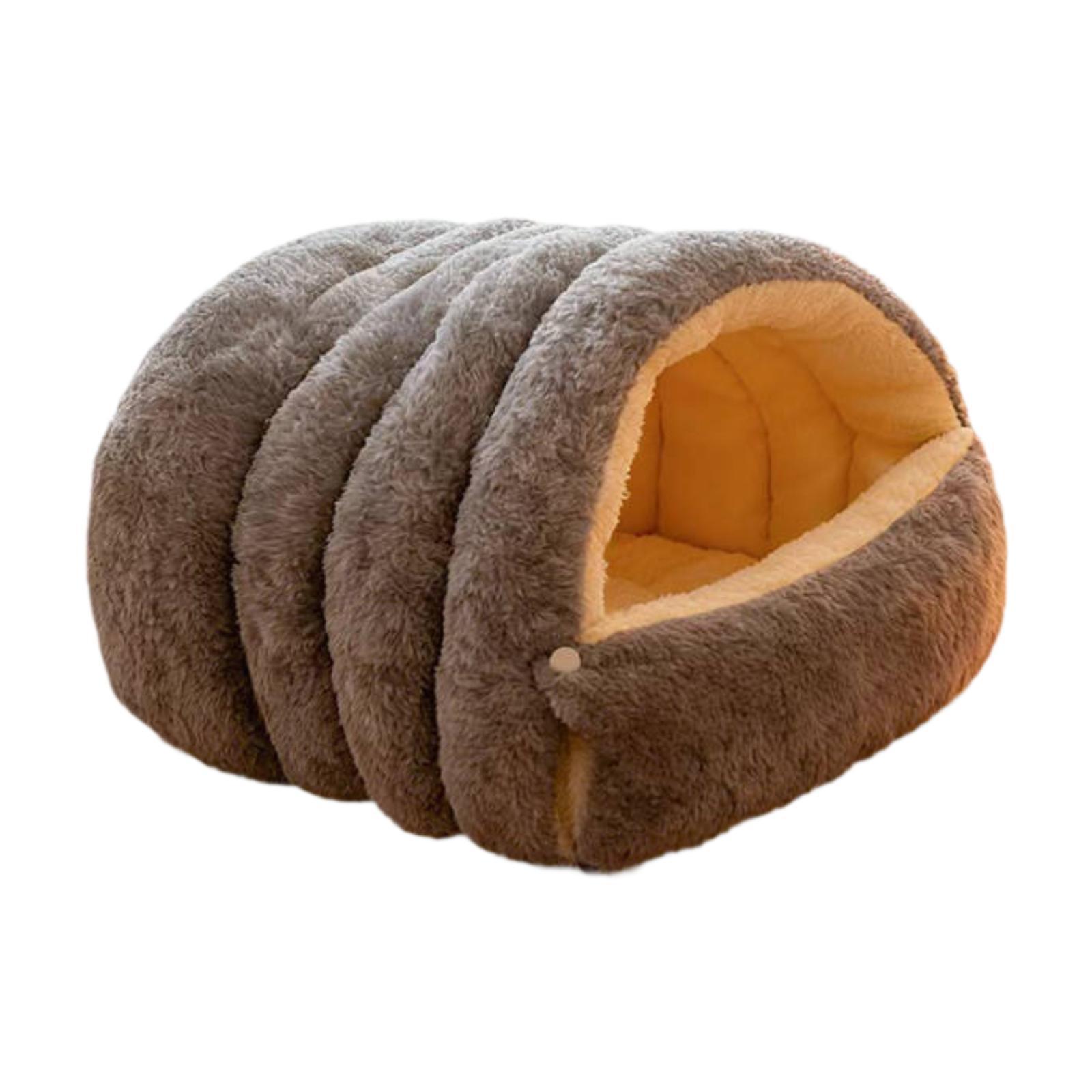 

Cat Cave Bed Pet Sleeping Bag Winter Comfortable Warm House Cushion for Pet Supplies Small Dogs Indoor Cats Playing Relaxing M