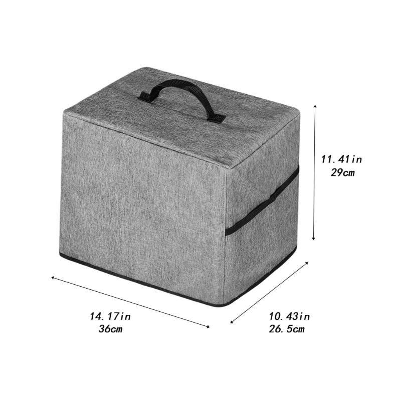 Machine Washable Ice Creams Machine Protectors Nylons Dust Cover with Multiple Pocket Design