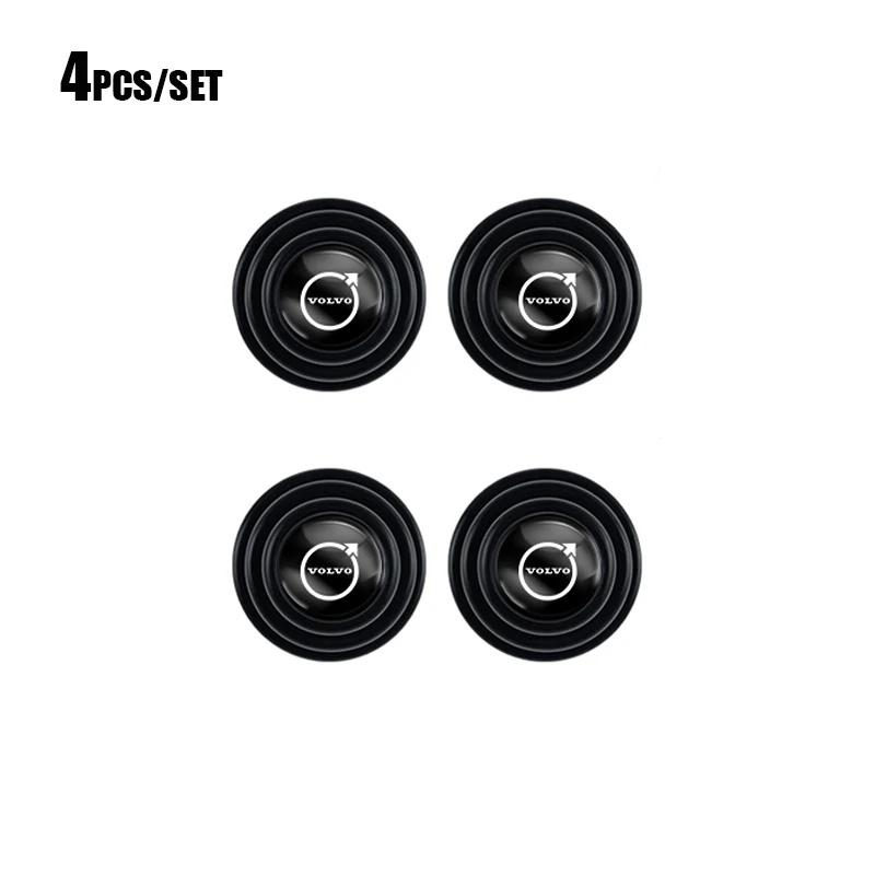 

4Pcs/Set Volvo Car Door Shock Absorber Pads Silicone Anti-collision Soundproof Cushion For XC60 XC90 S60 S90 XC40 Auto Accessory