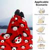 1pc Blanket Pucca1 Print Design, Lightweight Blanket for Sofa, Bed- Soft &Warm, Gift for All Seasons like Christmas, Halloween