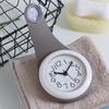Modern Minimalist Wall Clock With Waterproof Silicone Case For Bathroom Kitchen Home Office