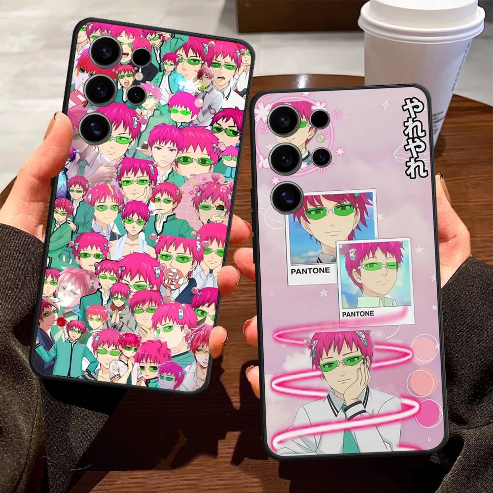 The D-Disastrous Life Of Saiki K Case For Samsung Galaxy Case S25 S23 S22 S21 S30 S20 S10 Ultra Plus FE TPU Soft Cover