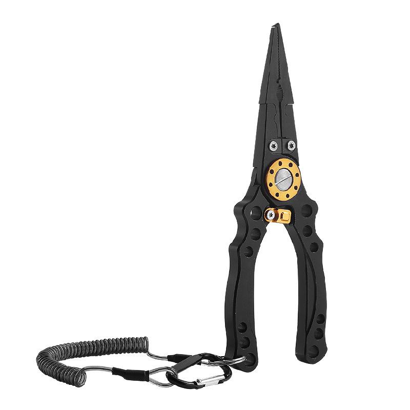 

Multifunctional Long Handle Aluminum Fishing Pliers with Lock Control