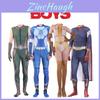 The Boys Cosplay Kostümü Yetişkinler Çocuklar İçin Homelander A-train Starlight Cadılar Bayramı
