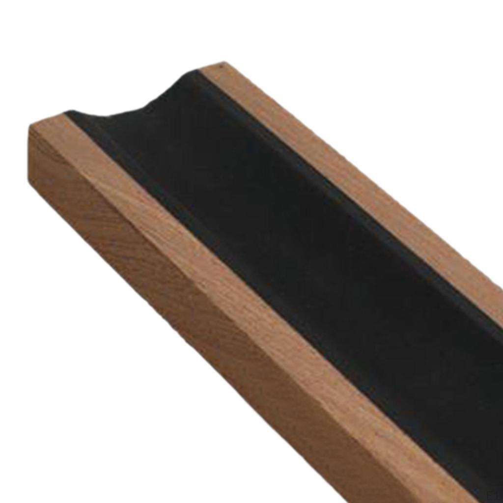 Gitarrenhalsstütze Stütze Caul Ständer Reparatur U-förmig Rutschfest Lang Holzkissen Display