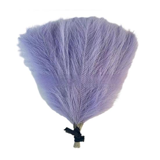 

10Pcs Artificial Pampas Grass Decoration Realistic Fluffy Tall Fake Dried Grass Home Office Wedding Party Table Centerpiece Boho Decor світло-фіолетового кольору