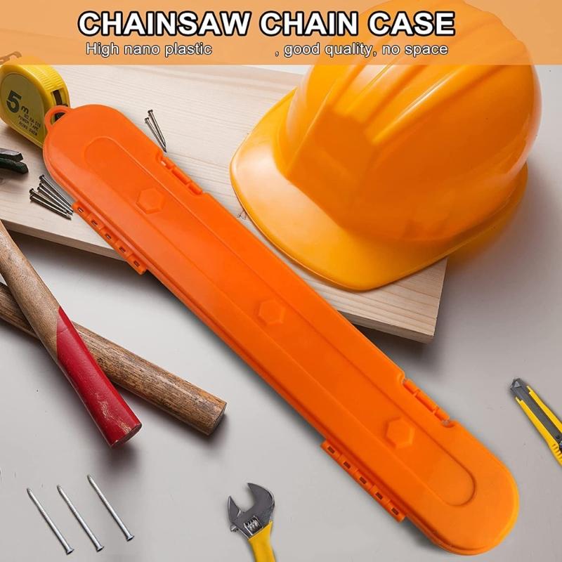 Heavy Duty Chainsaw Chain Holder for 6-20 Inch Chains Organizer Space Saving Designs with Hanging Holes for Easy Storage