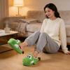 Yoshi Mario Cartoon Home Slippers With Super Soft Fleece For Couples Winter Comfort