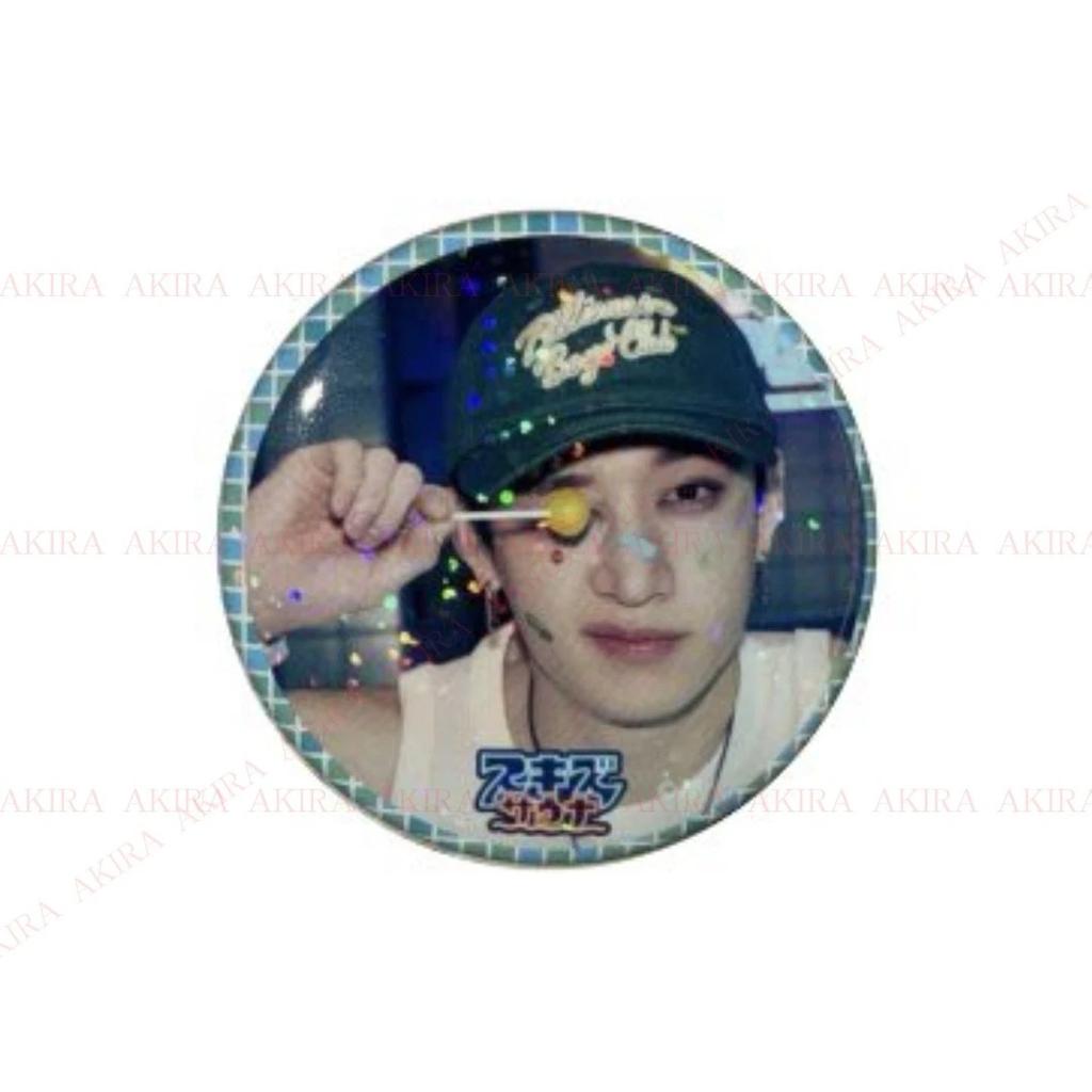 Stray Kids JYP JAPONYA POPUP MAĞAZASI 2025 SKZ SAUNA FOTOĞRAF KARTI ANAHTARLIK ROZET