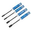 Hex Nut Driver Socket Screwdriver Set 4Pcs 4mm 5 5mm 7mm 8mm for RC Model Helicopter Airplane Car Boat Maintenance Tool Kit