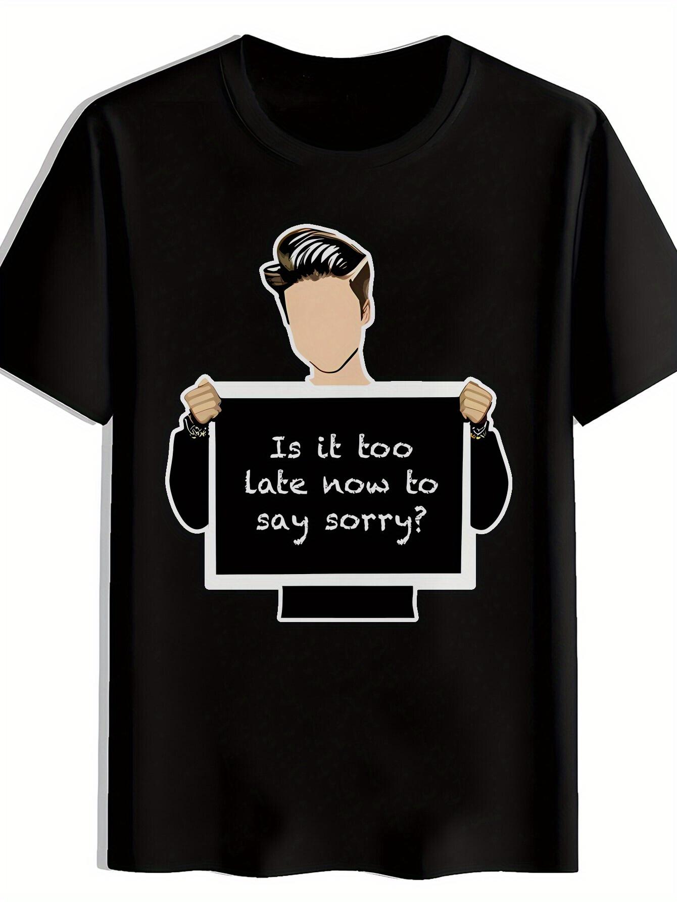 T-shirt A Short-Sleeved with an Interesting Print Pattern XS