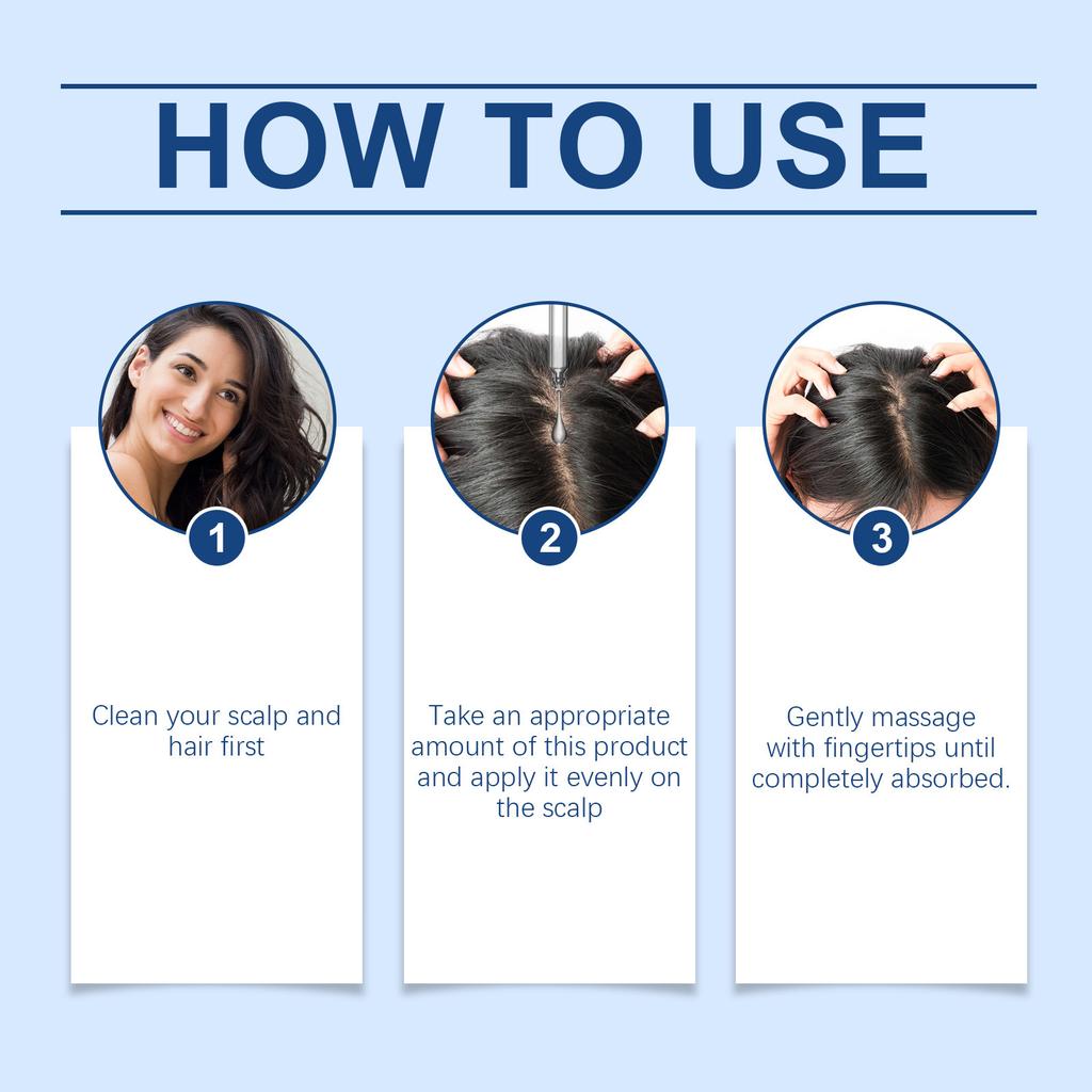 Hair Care Lotion Improves Hair Quality, Smoothes Hair, Gently Nourishes Scalp Care Lotion, Deeply Cares For Damaged Hair.30ML