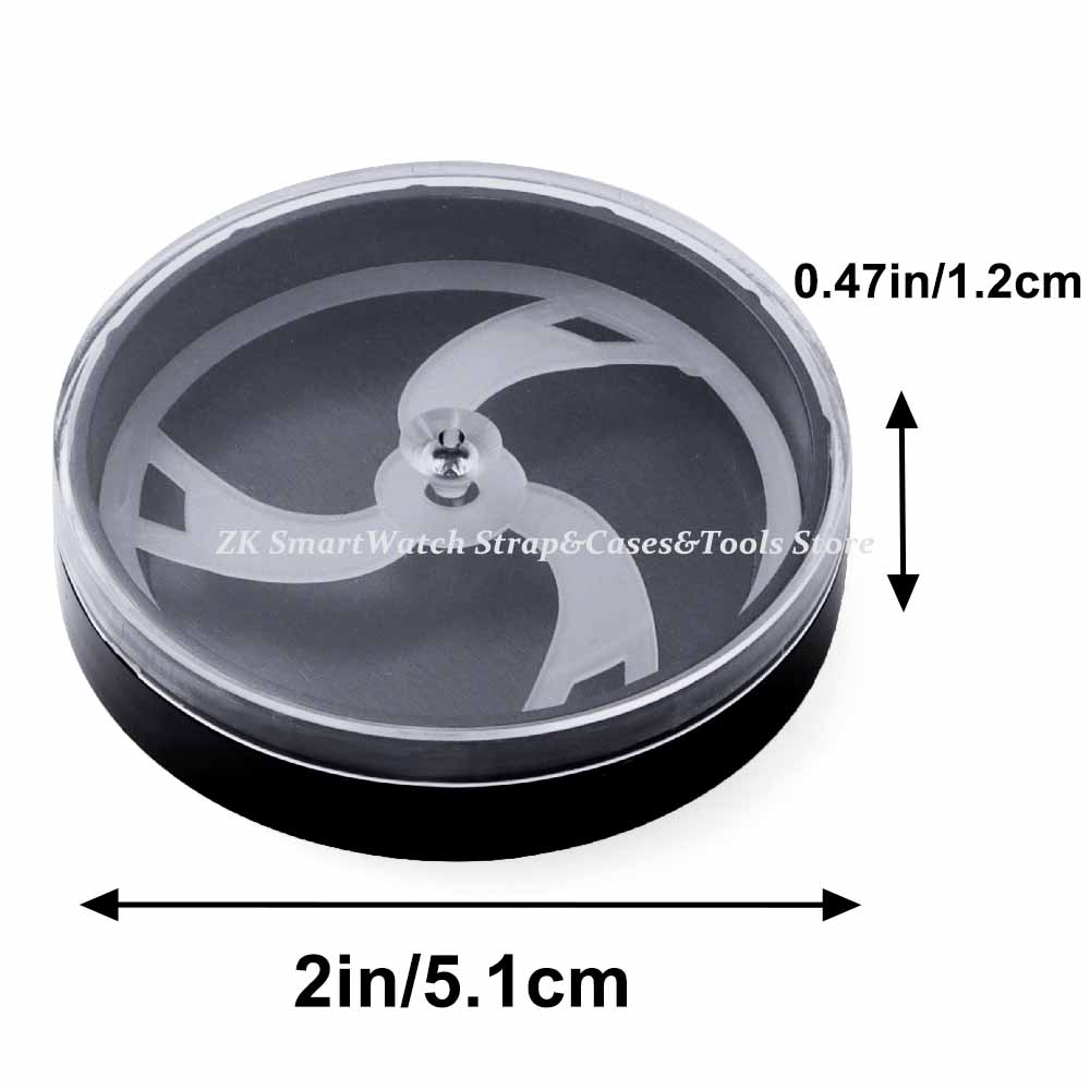 1Pc Watch Dial Screen Protector Box Watch Dust Sheet Case For 40mm Watchmaker Repair Tool Plastic Watch Cover Accessories