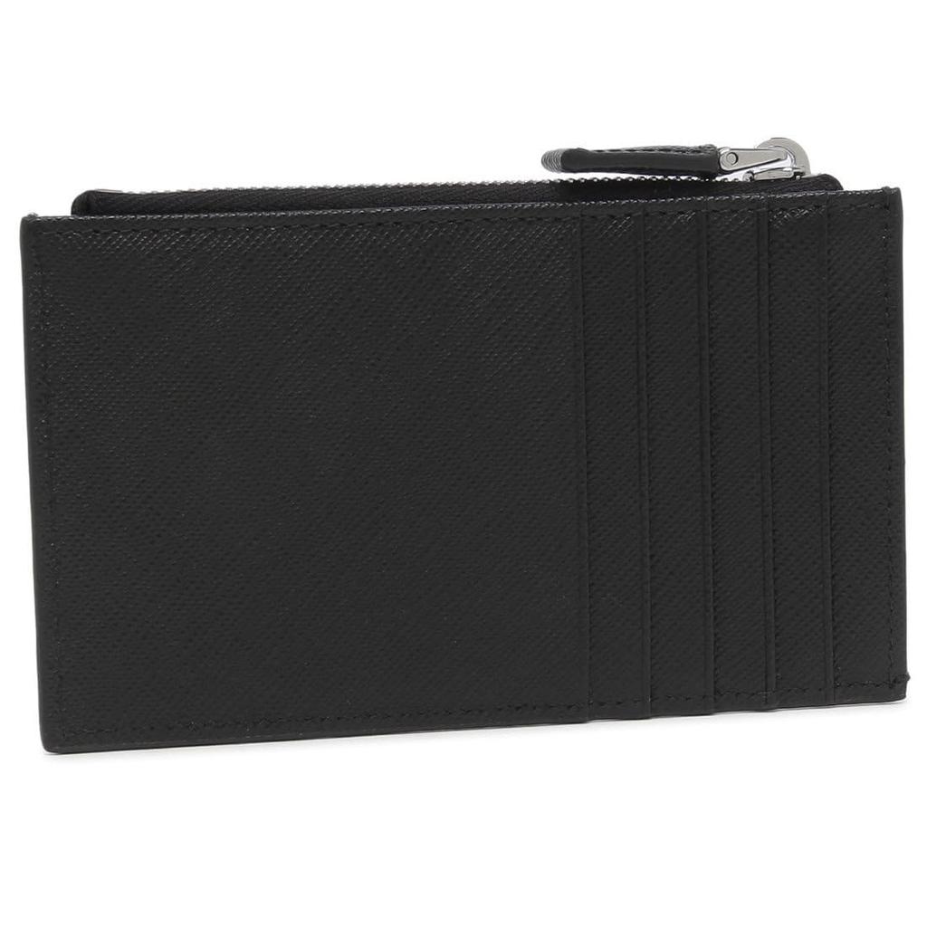 Portmoneu cu carduri, portofel negru 2MC086 QHH F0002 [Prada] [Prada] Bărbați [Articol]