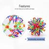 Telescopic Hand-Grip Magic Ball - Creative Blooming Toy for Kids
