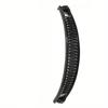 3pcs/set Fish Shape Hair Claws Clips Ponytail Holder for Women Girls Banana Clips Crabs Black Hair Styling Accessories