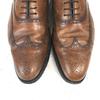 Church's 4 Cities Vintage Full Brogue Wingtip Schuhe 9.5F 28cm Braun(GEBRAUCHT)