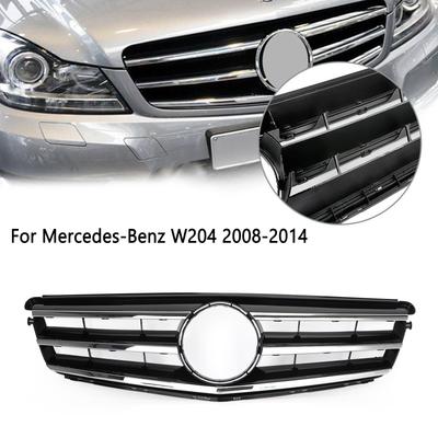 Přední mřížka pasuje na Mercedes Benz C Class W204 C300 C350 2008-2014