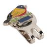 Magnetischer Legierungs-Golfhut-Clip Vogelmuster Niedlicher Golfball-Marker Hutclip Dekoration Zubehör