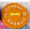 Rubber Barbell Weight Plate