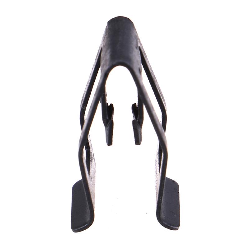 20 buc cleme de fixare metalice pentru consolă frontală auto, tabloul de bord, fixare cu nituri negre