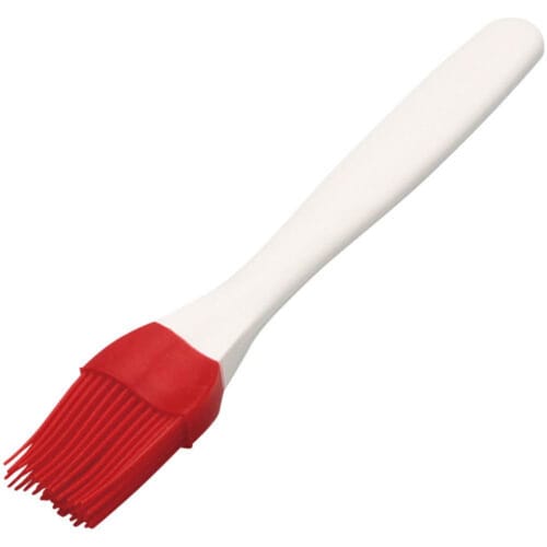 Tiger Crown Paint Brush with Silicone (Small), Red, 33 x 33 x 207 mm, Made in Japan, 2249