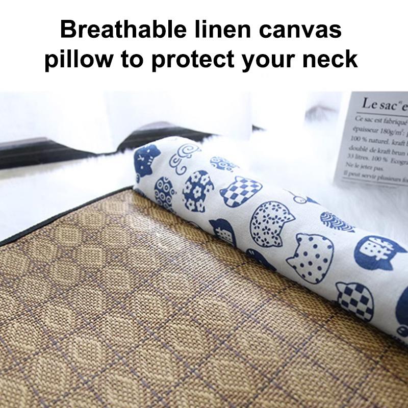 Natural Pet Self Cooling Mat Portable Foldable Waterproof Cool Pad for Pet Camping Picnic Car Seat Use