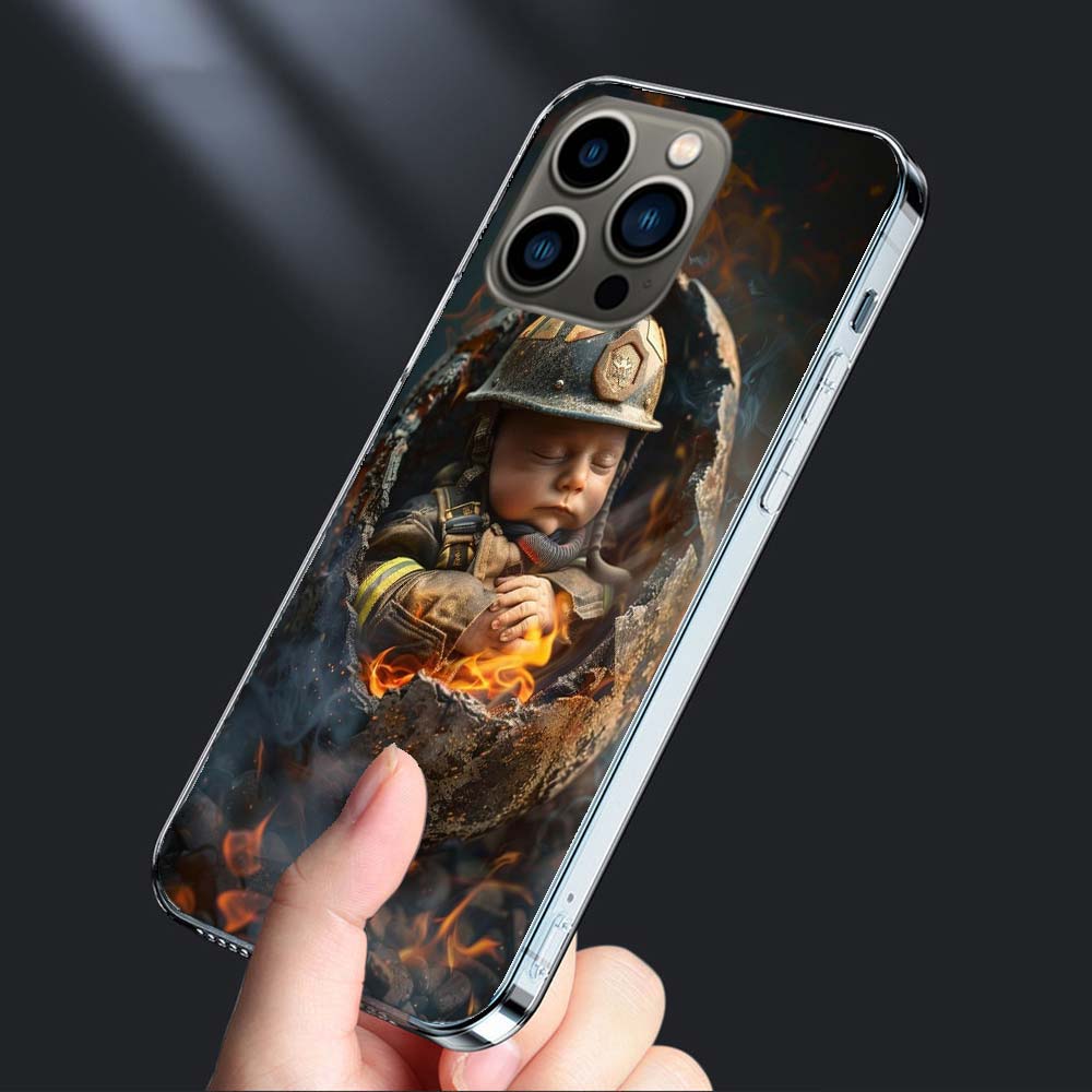 Firefighter Training Phone Case For Iphone 16E 15 Pro 14 Plus 17E 16 17 Pro Max Air 11 12 13 Mini Shockproof Capa Cute Cover