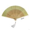 Chinese Folding Fan Chinoiserie Handheld Versatile Lightweight Decorative Folded Bamboo Hand