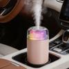 Portable Mini Air Humidifier Colorful Light Cool Mist Maker Essential Oil Diffuser  Bedroom Use