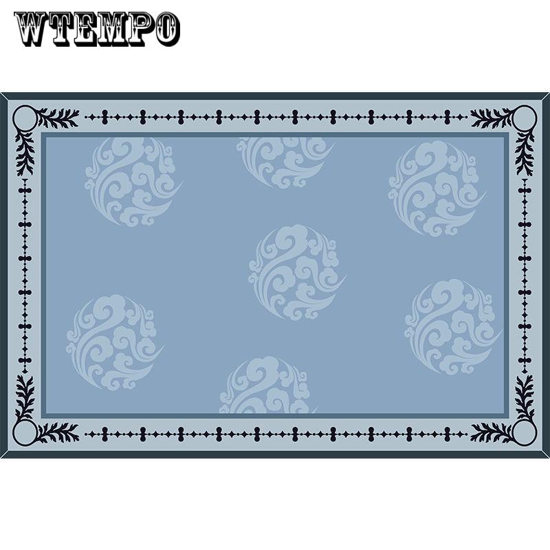 

Креативный европейский ковер для прихожей, противоскользящий ковер для ванной комнаты 80cm*120cm