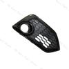 2PCS For Honda Civic Hatchback 2017 2018 2019 Front Bumper Fog Lamp Light Trim Frame Shell Cover Lid Bezel 71108-TGG-A20