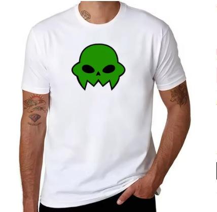 Jack English symbol t-shirt sports boy white oversized t-shirt man XXS