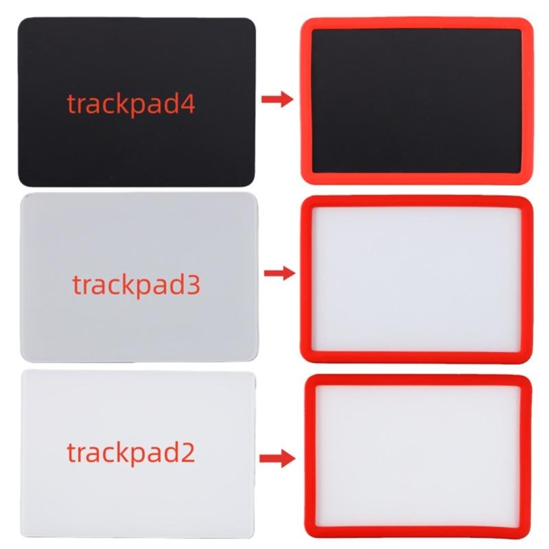 Měkký silikonový ochranný kryt Náhradní kryt touchpadu odolný proti nárazům pro Trackpad 2 3 4 Příslušenství pro touchpad