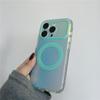INS Style Magnetic Transparent Phone Case for Apple iPhone 17 Pro Max/16/15P