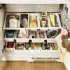 Japanese-Style Under-Sink Cabinet with Compartments and Telescopic Rod