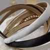 French thin edge chic hairband pure vintage silk hair accessory