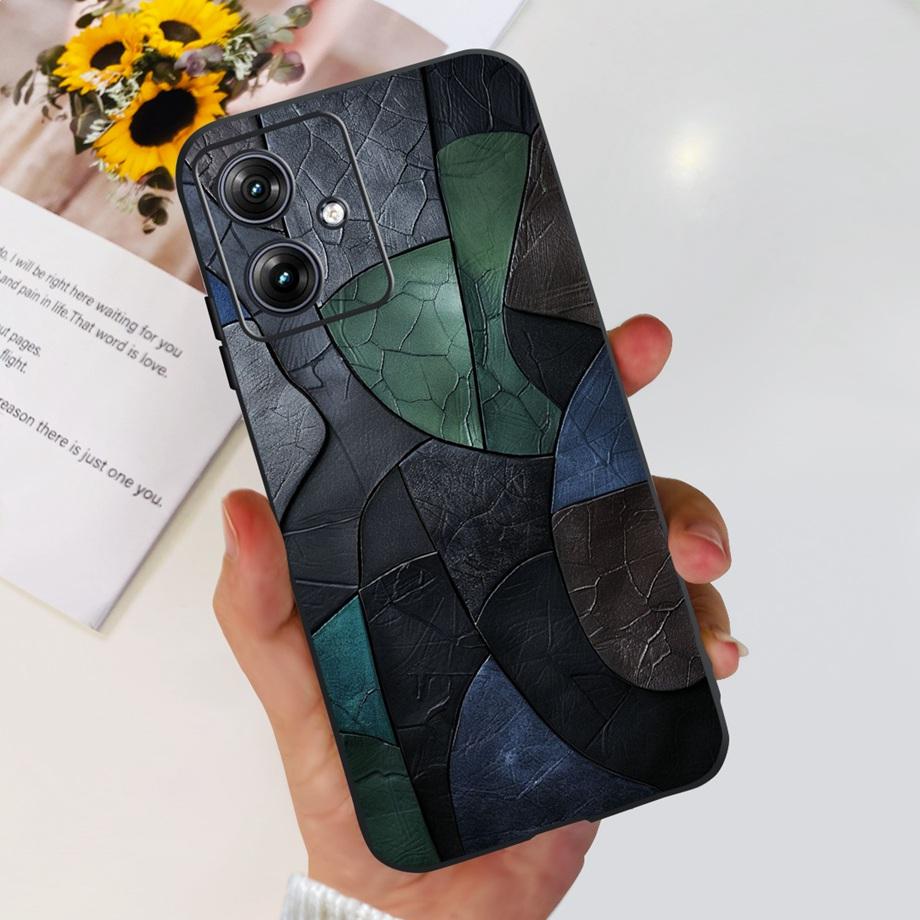 For Motorola Moto G50 5G G51 G52 G53 G54 Back Case Soft Silicone Transparen Bumper With Flower Butterfly Print Phone Coque Capa