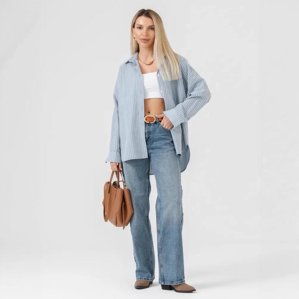 2025 New Tall Women's Russian Jeans - Cross-border Fashion