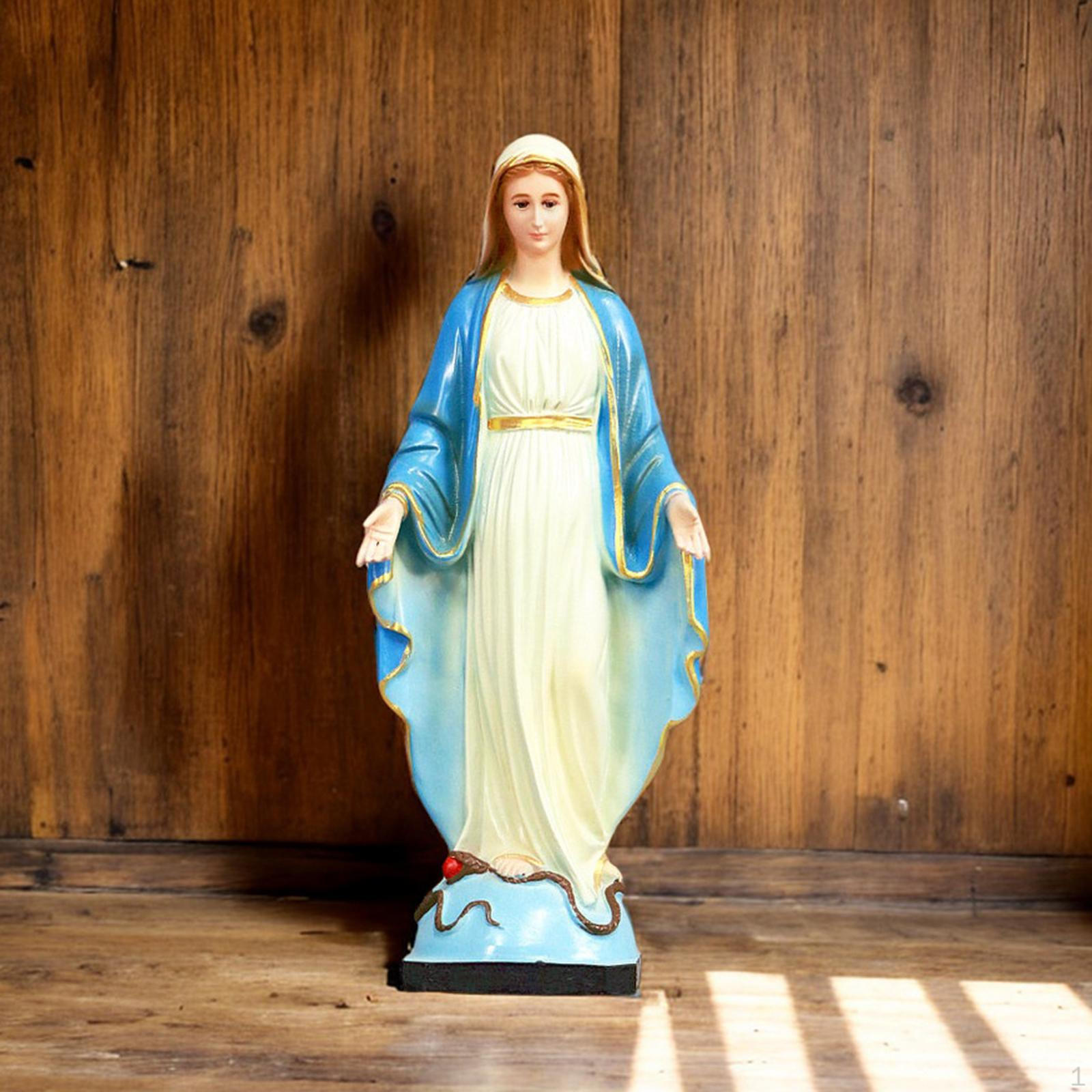 

Католическая скульптура Религиозная коллекция Ремесла Настольный дисплей Леди благодати Style B