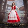 Halloween, Grimm's fairy tale, the little match girl, Little Red Riding Hood, red dress, performance costume
