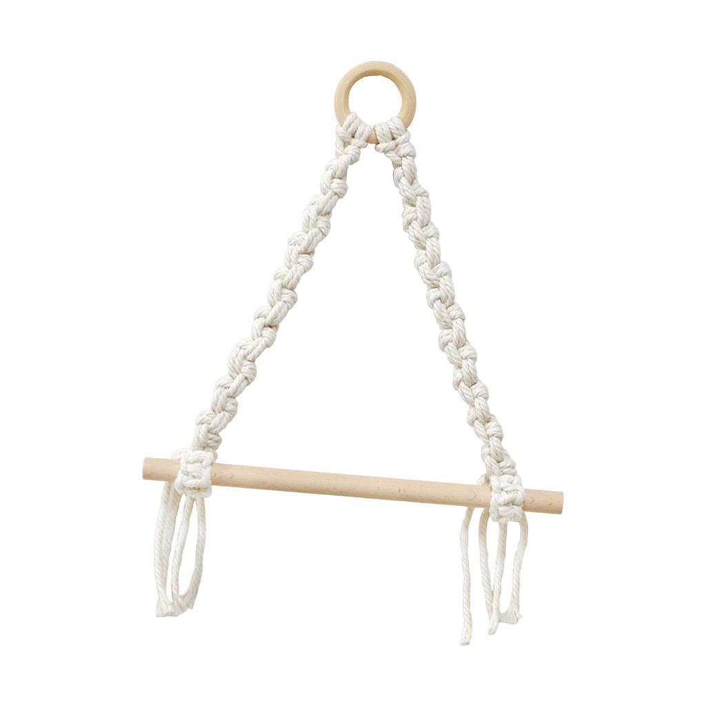 Toilet Roll Holder Wall Mount Rope Bathroom Accessories Durable Rustic Napkin Holders