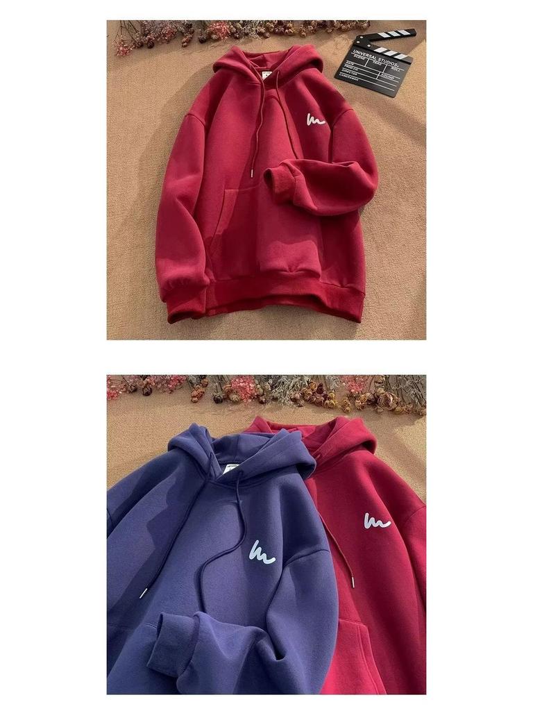 Unisex Oversized Korean-Style Hoodie - Spring/Autumn 2024 Collection